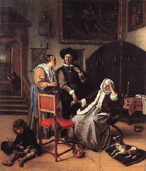 Jan Steen The Doctor's Visit china oil painting image